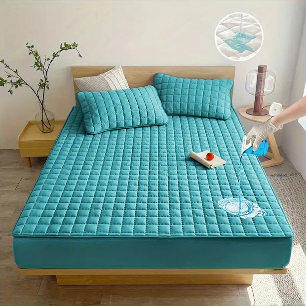 PROTEGE MATELAS IMPERMEABLE + 02 PROTEGES COUSSINS