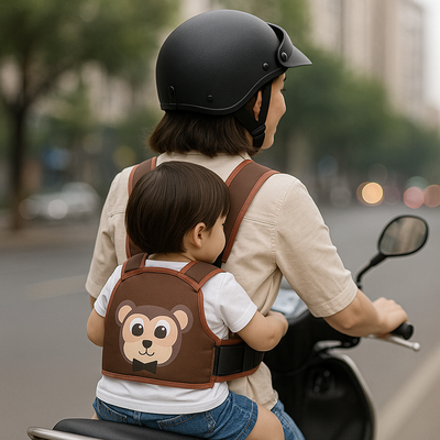 CEINTURE DE SÉCURITÉ POUR MOTO POUR BÉBÉ