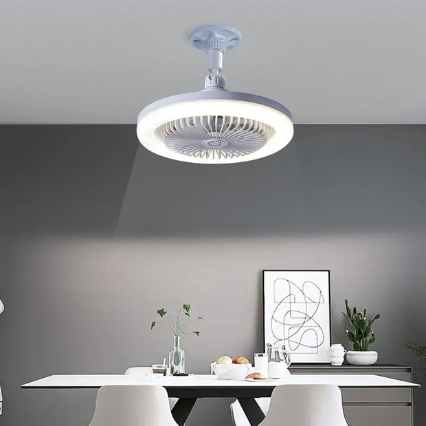 VENTILATEUR DE PLAFOND LED ROTATIF AVEC TÉLÉCOMMANDE®