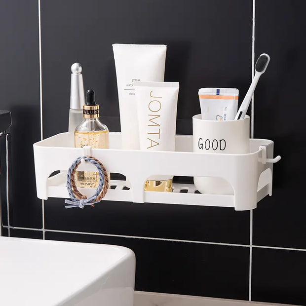 Étagère de douche murale en alliage d'aluminium