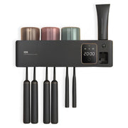 Stérilisateur Brosse à Dents UV avec Support et Distributeur de Dentifrice