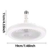 VENTILATEUR DE PLAFOND LED ROTATIF AVEC TÉLÉCOMMANDE®