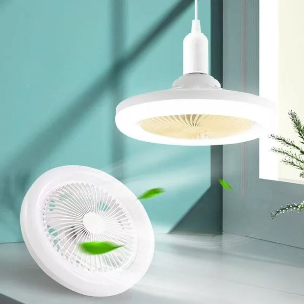 VENTILATEUR DE PLAFOND LED ROTATIF AVEC TÉLÉCOMMANDE®