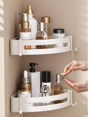 Étagère de douche murale en alliage d'aluminium