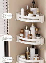 Étagère de douche murale en alliage d'aluminium