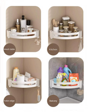 Étagère de douche murale en alliage d'aluminium