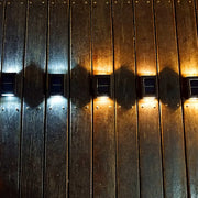 Applique murale solaire à LED pour l'extérieur