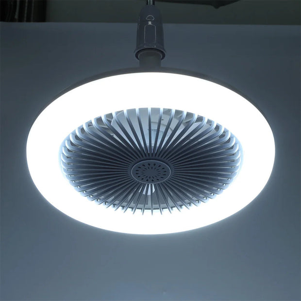 VENTILATEUR DE PLAFOND LED ROTATIF AVEC TÉLÉCOMMANDE®